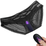 Dėvimos kelnaitės su vibratoriumi ir distanciniu pulteliu